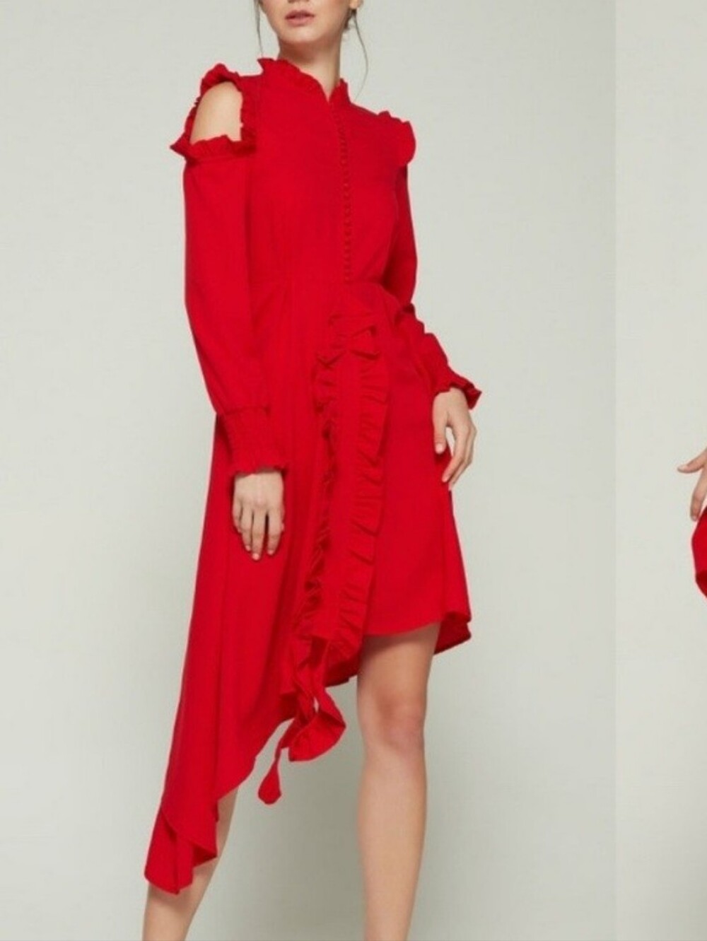 $205 Stylekeepers Coquette Victorian Lightly Frilled Sweet Escape Dress